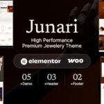 Junari - Luxury Jewelry WooCommerce WordPress Theme