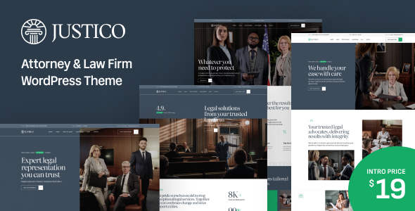 Justico – Attorney Law Firm WordPress Theme Justico – Attorney Law Firm WordPress Theme