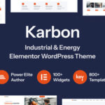 Karbon - Industrial Energy Elementor WordPress Theme