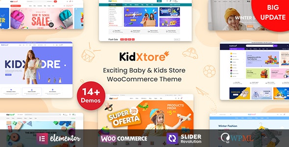 KidXtore - Kids Clothing and Toys Store Elementor WooCommerce WordPress Theme KidXtore - Kids Clothing and Toys Store Elementor WooCommerce WordPress Theme