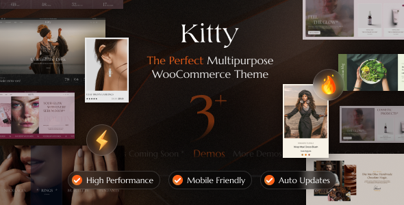 Kitty - Fashion Clothing, Furniture WordPress Theme Kitty - Fashion Clothing, Furniture WordPress Theme