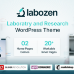 Labozen - Science Research Laboratory WordPress Theme