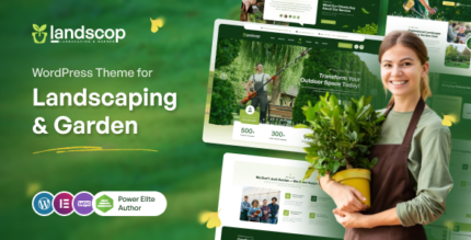 Landscop - Landscaping Gardening WordPress Theme