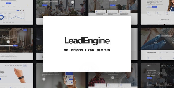 LeadEngine - Multi-Purpose WordPress Theme with Page Builder LeadEngine - Multi-Purpose WordPress Theme with Page Builder