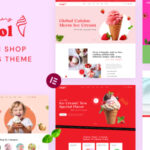 Lebagol - Ice Cream Shop WordPress Theme
