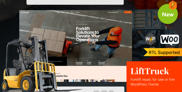 LiftTruck - Forklift Rentals, Services Dealer WordPress Theme LiftTruck - Forklift Rentals, Services Dealer WordPress Theme