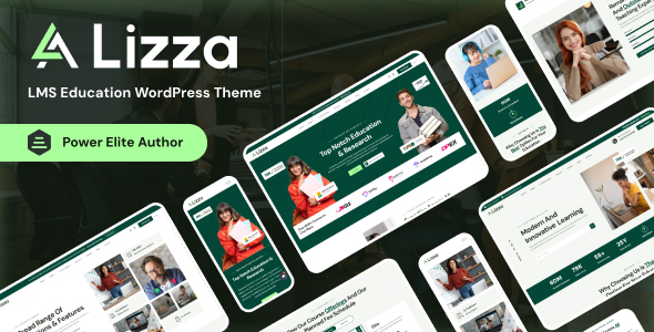 Lizza - Educational Center WordPress Theme Lizza - Educational Center WordPress Theme