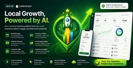 LocalBoost AI – Review Booster, Booking, Coupons, Feedback Lead Generation SaaS