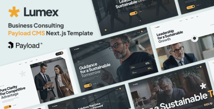 Lumex - Business Consulting Payload CMS NextJS Template