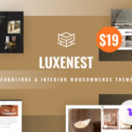 LuxeNest - Furniture Interior WooCommerce WordPress Theme