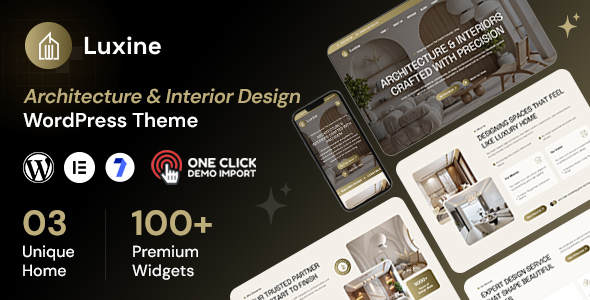 Luxine - Architecture Interior Design WordPress Theme Luxine - Architecture Interior Design WordPress Theme