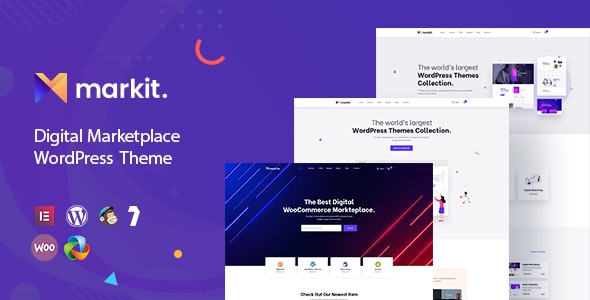 Markite - Digital Marketplace WooCommerce WordPress Theme Markite - Digital Marketplace WooCommerce WordPress Theme