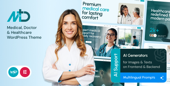 MD - Medical, Doctor Healthcare WordPress Theme MD - Medical, Doctor Healthcare WordPress Theme