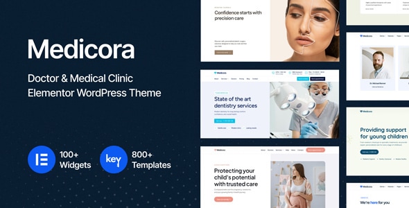 Medicora - Doctor Medical Clinic Elementor WordPress Theme Medicora - Doctor Medical Clinic Elementor WordPress Theme