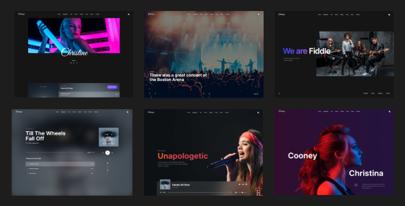 Melodica - Music Band Musician WordPress Theme