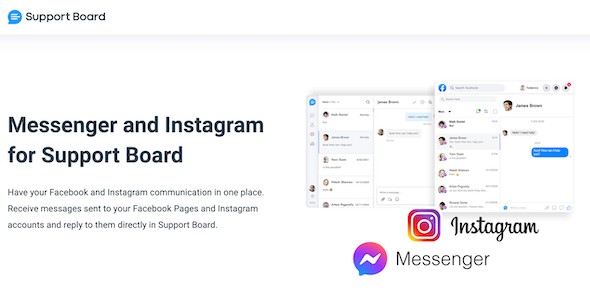 Messenger - Messenger and Instagram for Support Board - Support Board Messenger - Messenger and Instagram for Support Board - Support Board