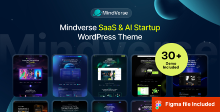 Mindverse - SaaS AI Startup WordPress Theme