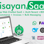 Misayan SaaS – Multi-Tenant WhatsApp: Chatbots, WooCommerce Integration API Access