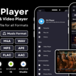 MJ Player Music Video Player with AdMob Facebook Ads Android