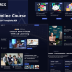Neurix AI Online Course – Technology Elementor Template Kit