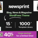 NewsPrint | News Magazine Blog WordPress Theme