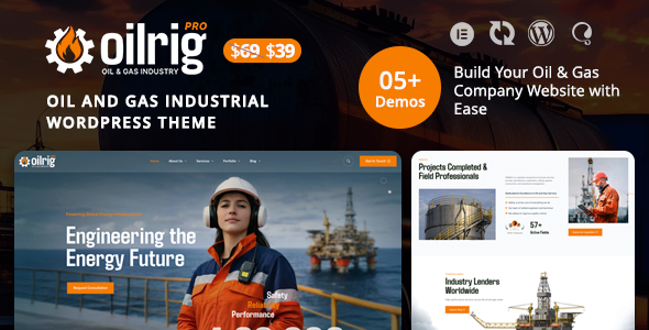 Oilrigpro - Oil Gas Company WordPress Theme Oilrigpro - Oil Gas Company WordPress Theme