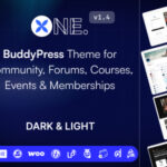 One – BuddyPress Theme for Membership Community Sites