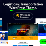 Onetrack – Logistics Transportation WordPress Theme