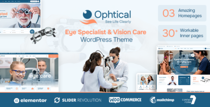 Ophtical - Eye Specialist Vision Care WordPress Theme