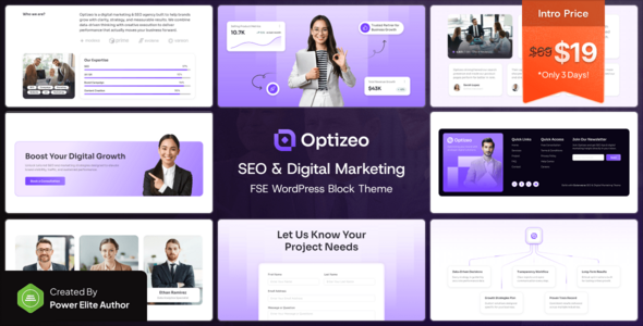 Optizeo – SEO Digital Marketing FSE WordPress Block Theme Optizeo – SEO Digital Marketing FSE WordPress Block Theme