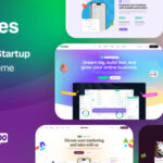 Orbtes - SaaS Tech Startup WordPress Theme