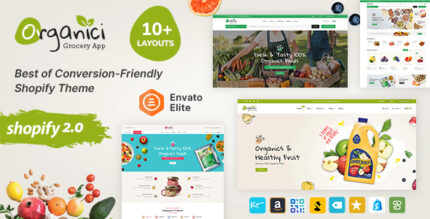 Organici - Fresh Food Grocery Store - Shopify Multi-Purpose Theme