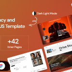 Orisa - Creative Agency Portfolio NextJS Template