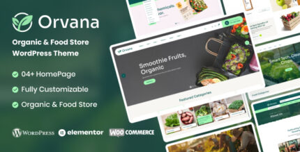 Orvana | Organic Food Store WooCommerce WordPress Theme