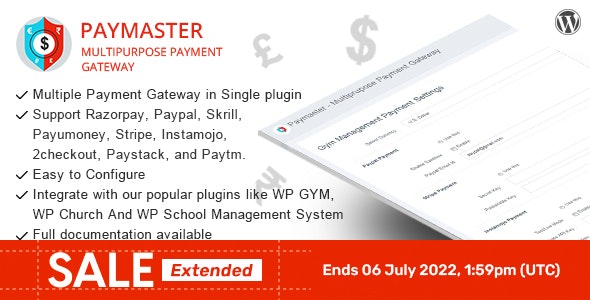 Paymaster - Multipurpose Payment Gateway Paymaster - Multipurpose Payment Gateway