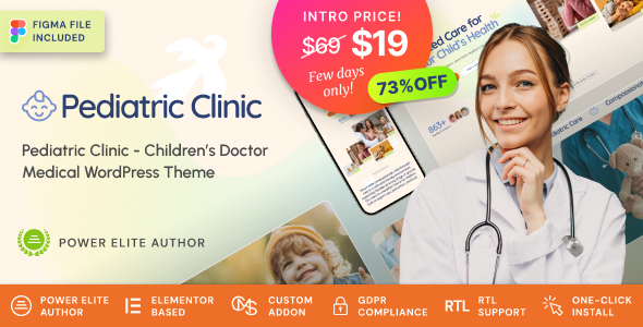 Pediatric Clinic - Children’s Family Doctor Medical WordPress Theme Pediatric Clinic - Children’s Family Doctor Medical WordPress Theme