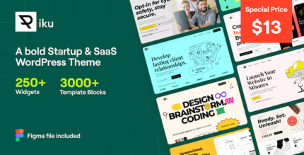 Piku - Startup SaaS WordPress Theme