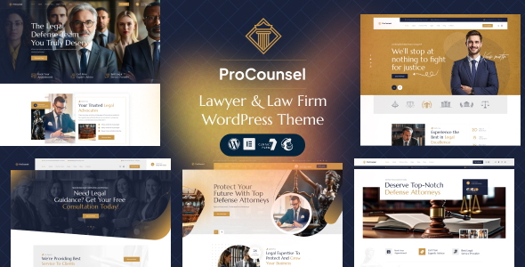 Procounsel - Law Firm WordPress Theme Procounsel - Law Firm WordPress Theme
