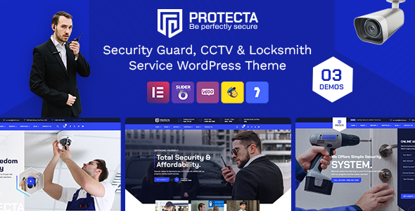 Protecta - Security and CCTV WordPress Theme Protecta - Security and CCTV WordPress Theme