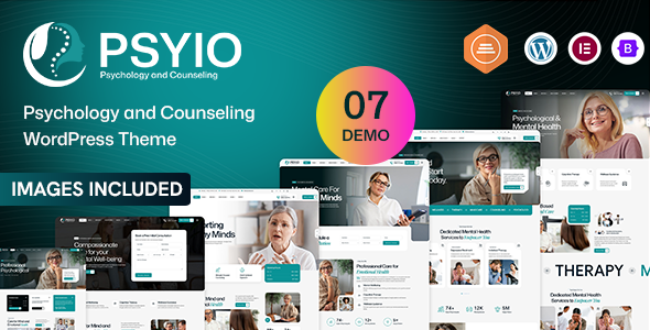 Psyio – Psychology Counseling WordPress Theme Psyio – Psychology Counseling WordPress Theme