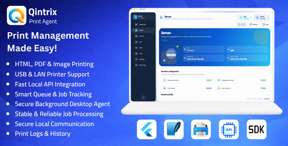 Qintrix Print Agent Qintrix Print Agent