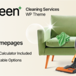 Qleen - Cleaning Services WordPress Theme