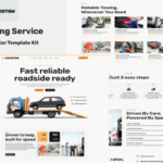 Rapidtow - Towing Service Elementor Template Kit