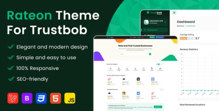 Rateon Theme For Trustbob