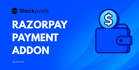 Razorpay Payment Gateway module for Stackposts Razorpay Payment Gateway module for Stackposts