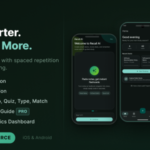 Recall AI – Flutter Flashcard App with AI Generation, Spaced Repetition In-App Subscriptions