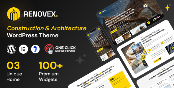Renovex - Construction WordPress Theme Renovex - Construction WordPress Theme