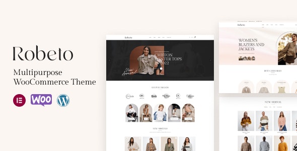 Robeto - Multipurpose WooCommerce Theme Robeto - Multipurpose WooCommerce Theme
