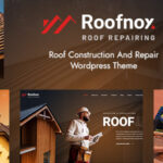 Roofnox - Roof Construction and Repair WordPress Theme