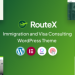 RouteX - Immigration and Visa Consulting WordPress Theme